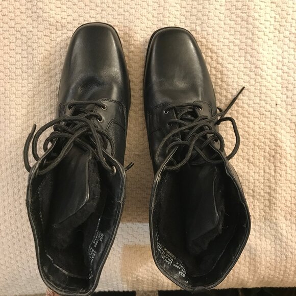 Black Heeled Ankle Boots St John's Bay - Brand New with Tags! - Picture 3 of 10